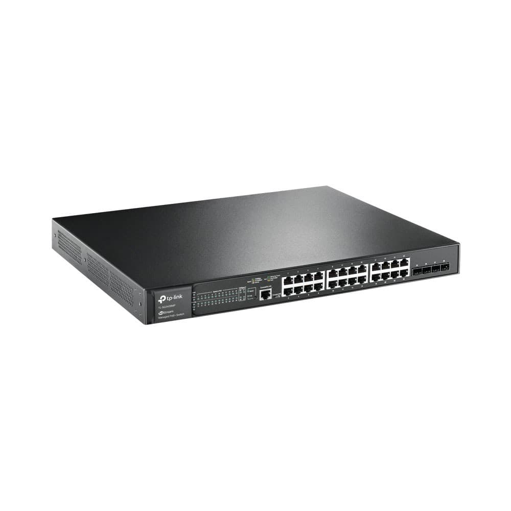TP-LINK TL-SG3428MP JETSTREAM 28-PORT GIGABIT L2+ MANAGED SWITCH WITH 24-PORT POE+