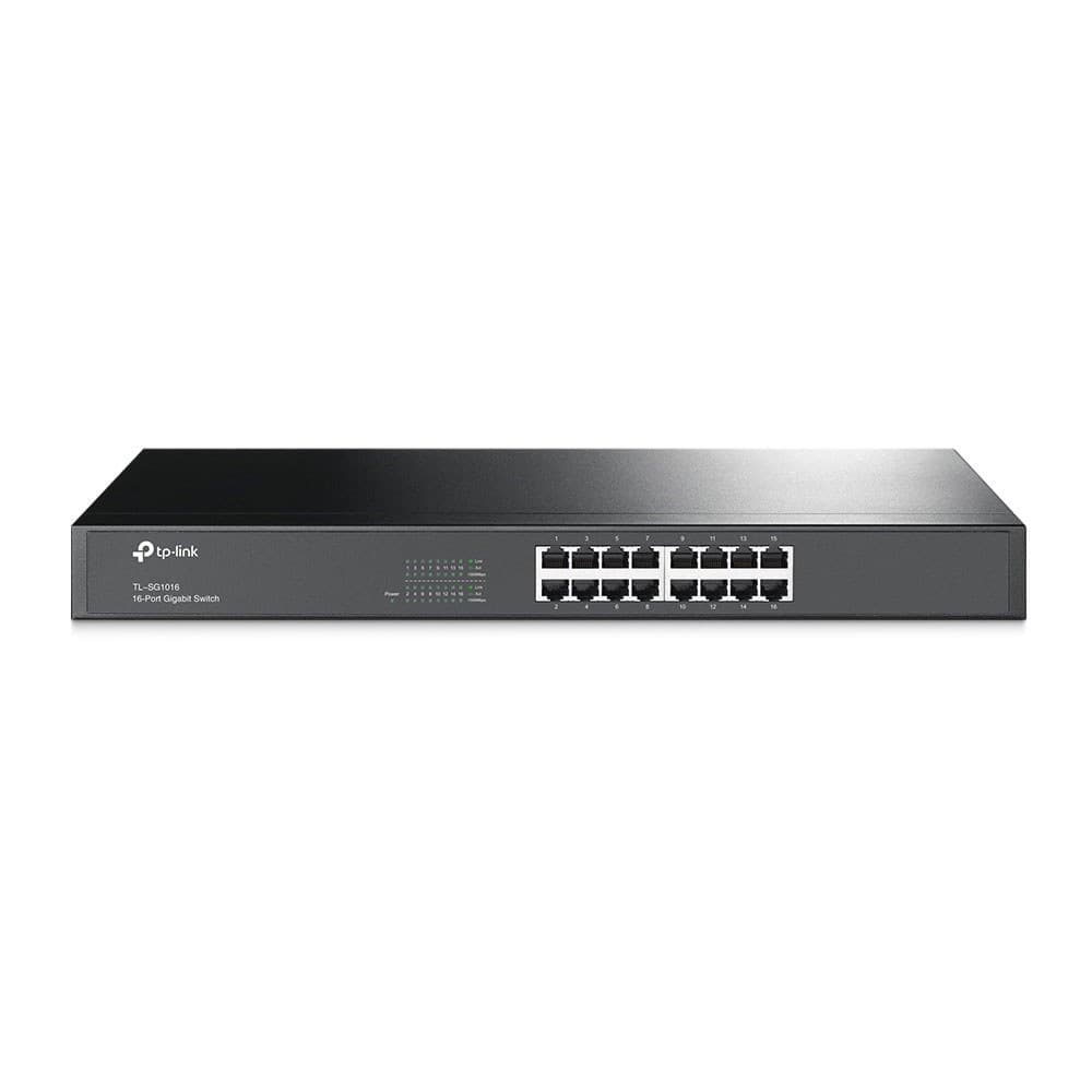 TP-LINK TL-SG1016 16-PORT GIGABIT RACKMOUNT SWITCH