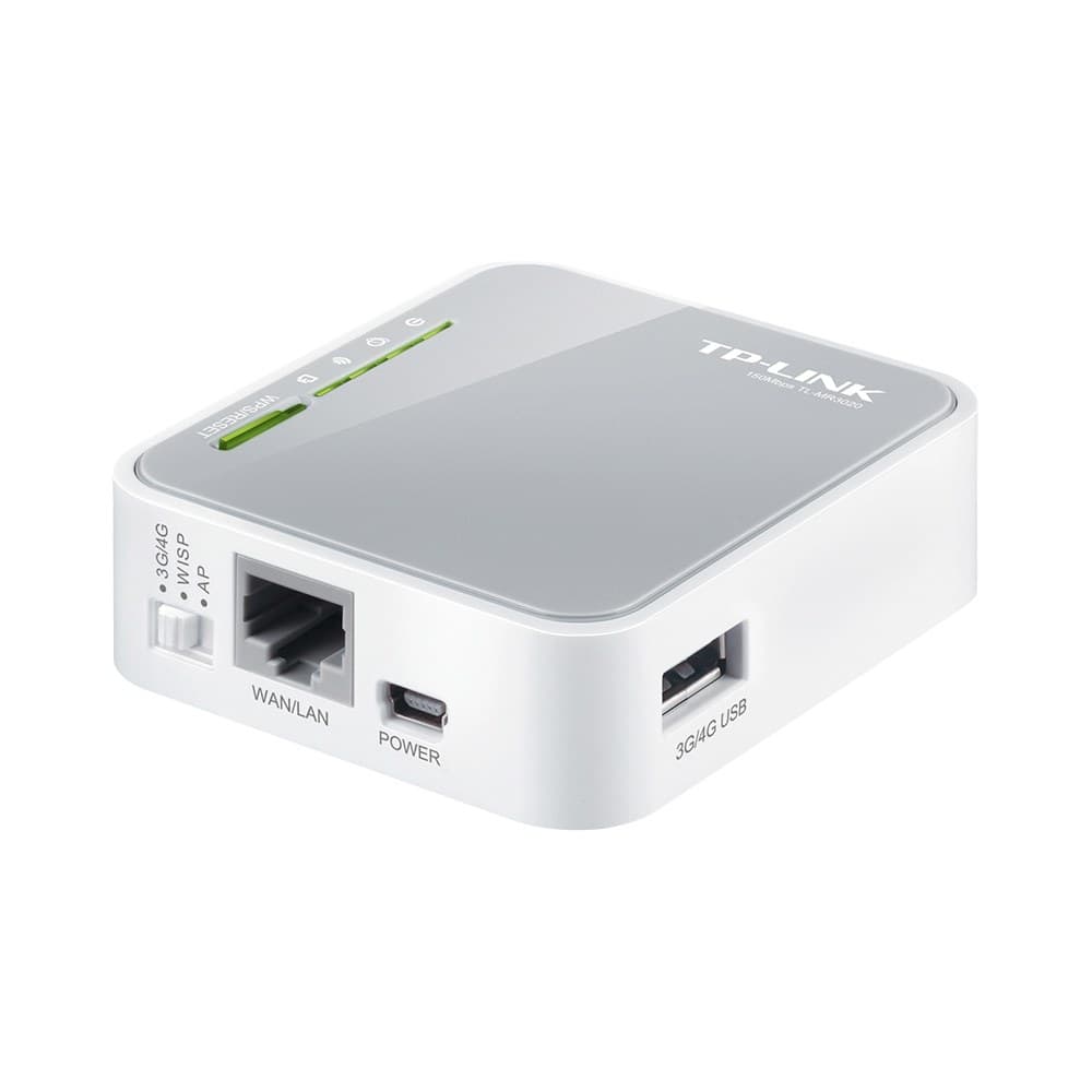 TP-LINK TL-MR3020 PORTABLE 3G/3.75G/4G WIRELESS N ROUTER