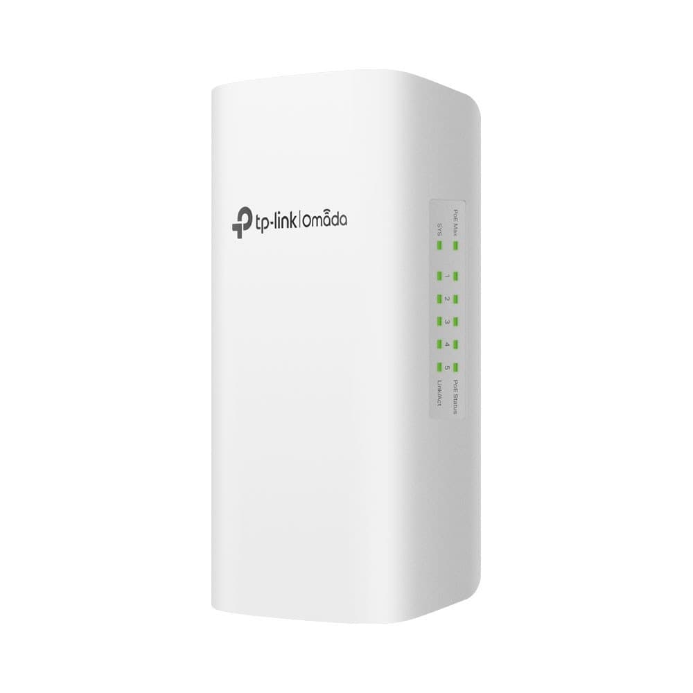 TP-Link - OMADA SG2005P-PD 5-Port Gigabit Smart Switch With 1-Port Poe++ In And 4-Port Poe+ Out