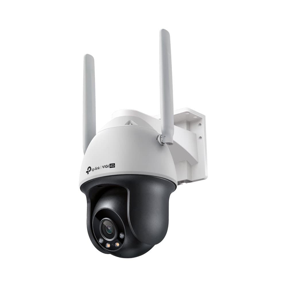 TP-Link - VIGI C540-4G 4Mp Outdoor Full-Colour Pan Tilt 4G Network Camera