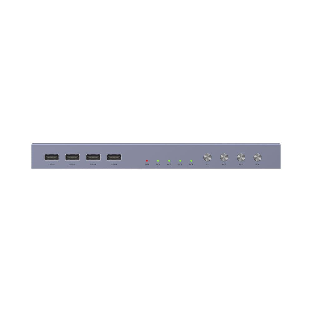 UNITEK 4K HDMI KVM SWITCH – 4 IN, 1 OUT WITH 4-PORT USB (V306A)