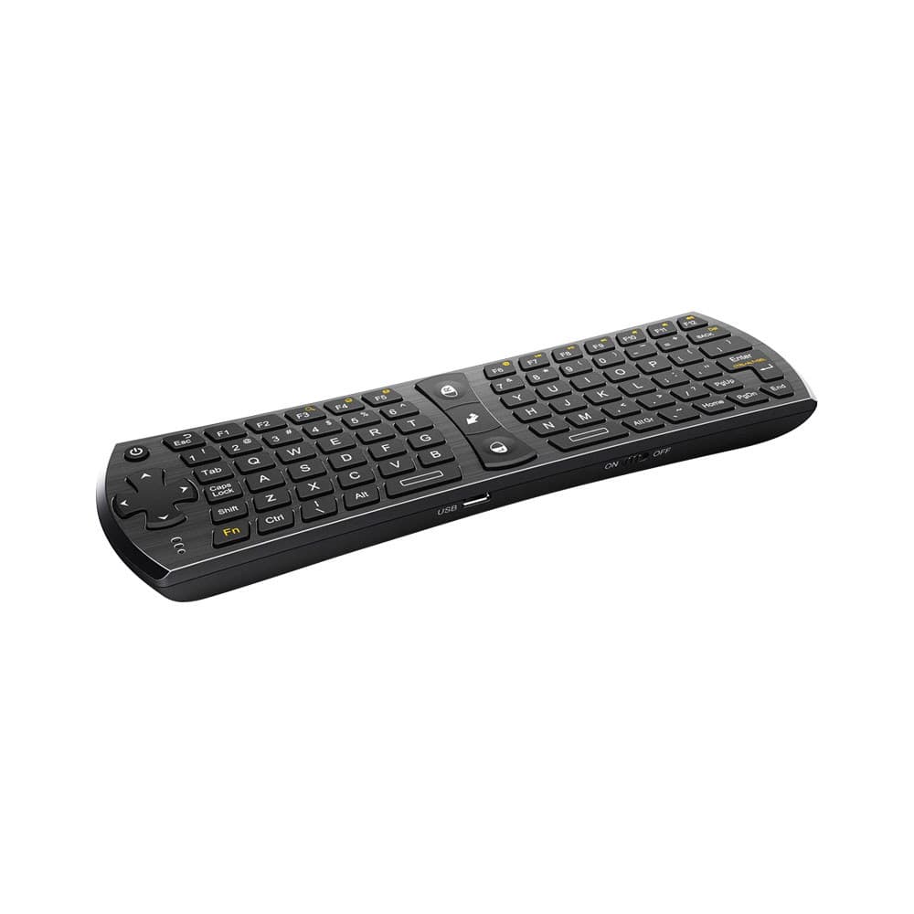 Zoweetek - ZW-51024 83-Key 2.4GHz Wireless Mini Keyboard with Fly Mouse