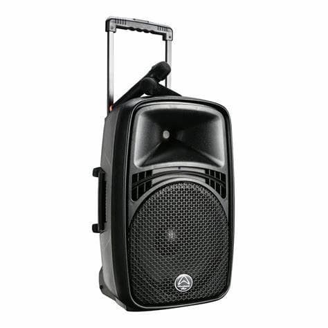 Wharfedale Pro EZ 12A - Portable 12inch Trolley with Bluetooth incl 2 Wireless Mics