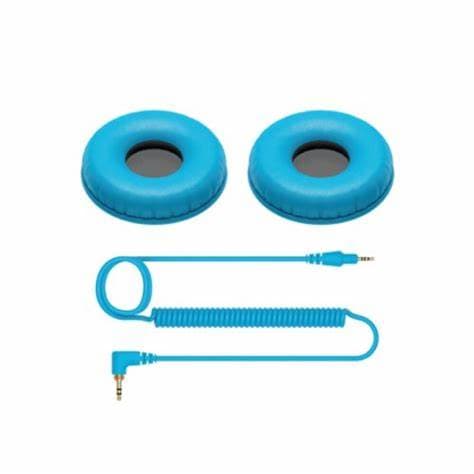 Pioneer HC-CP08 - Colour Variation Coiled Cable and Ear Pads for HDJ-CUE1