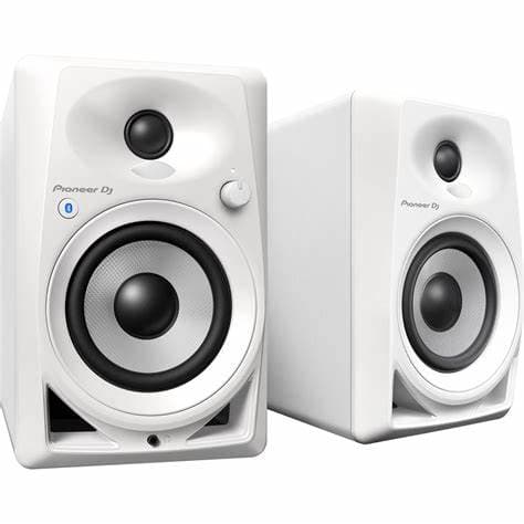 Pioneer DM-40BT-W - 4inch Desktop Monitors with Bluetooth White Pair