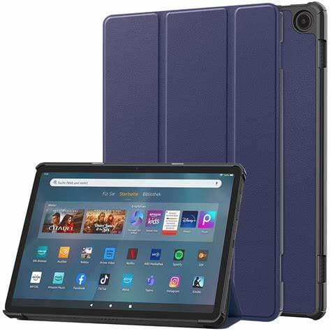 Amazon Fire HD8 - 2022 Tablet 64GB Bundle with CAWA Cover