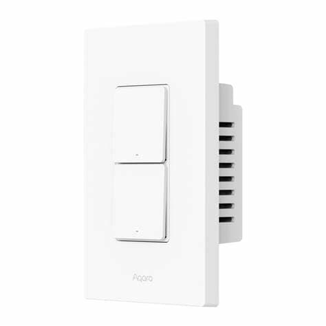 Aqara Light Switch H2 US (2-Button, 2 Channel) WS-K03E