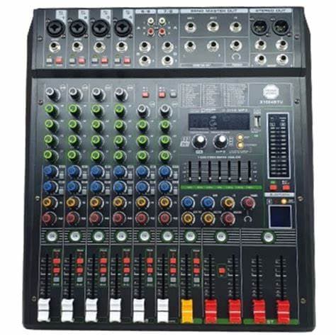 PowerWorks X1604BTU - 8 Ch Mixer With BT &amp; USB