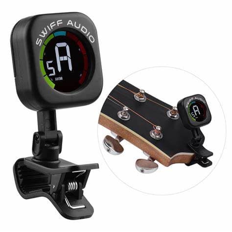 SWIFF Audio A12-CS Mini Clip-On Tuner