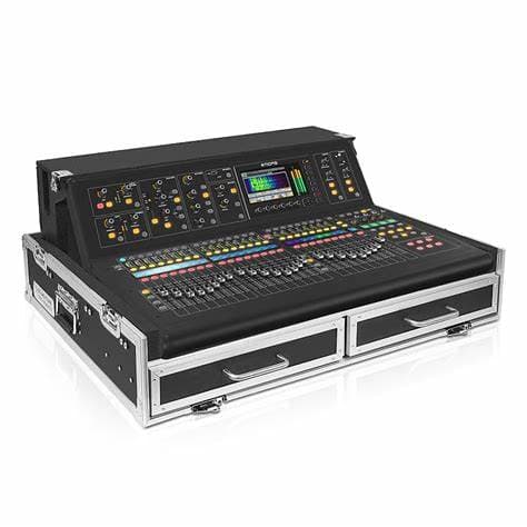 Sound Town STRC-M32DHD2 M32 Flight Case-Dog box, 2 Drawers