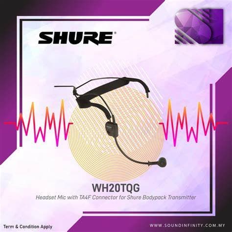 SHURE WH20TQG Headset Microphone