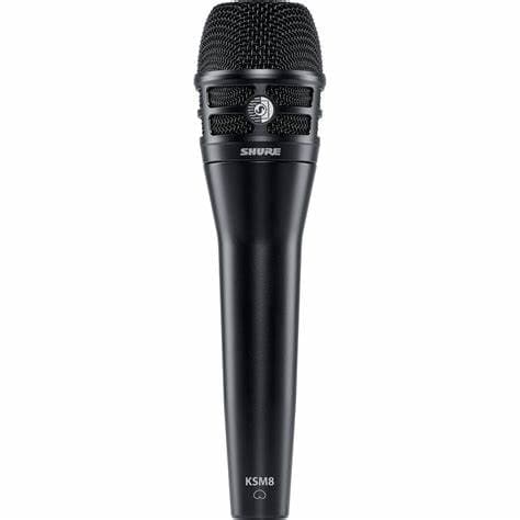 SHURE KSM8/B Dualdyne Cardioid Dynamic Vocal Microphone