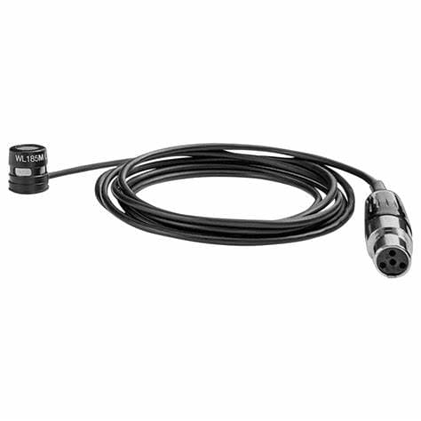 SHURE WL185MB/C-TQG Lavalier Microphone