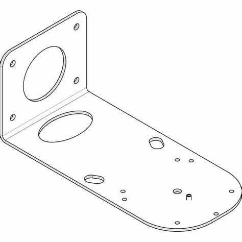 Q-SYS PTZ-WMB1 Wall Mount Bracket