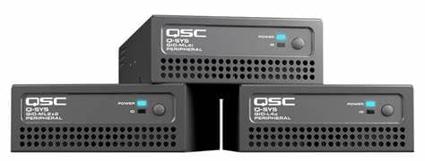 QSC Q-SYS QIO-ML4I - 4 Mic/Line Input Peripheral, 1U