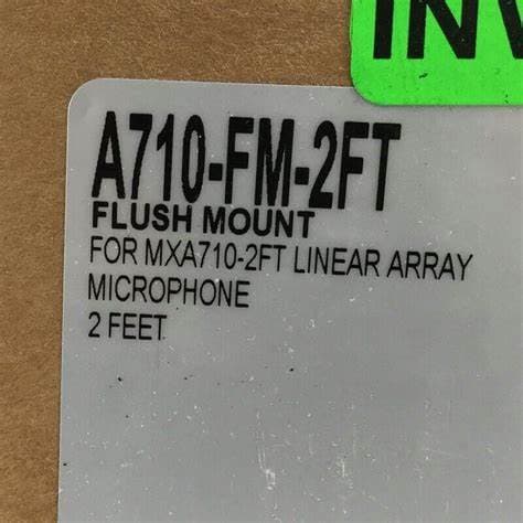 SHURE A710-FM-2FT
