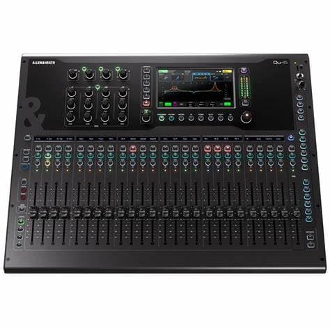 Allen & Heath QU-6 - 25 Fader 38in/24out 6FX 96kHz Mixer