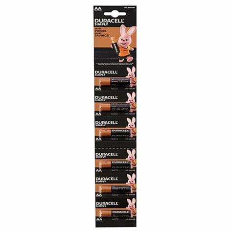 Duracell BASIC AA 6 CARD - Duracell HBDC AA - per card