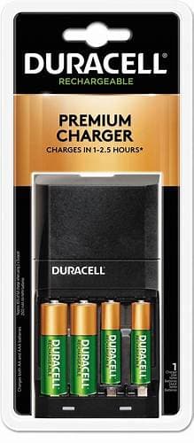 Duracell CHARGER CEF27 CARD - Duracell Hi-Speed Charger AA per card + AAA per card