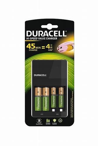 Duracell CHARGER CEF14 CARD - Duracell Hi-Speed Charger AA per card + AAA per card