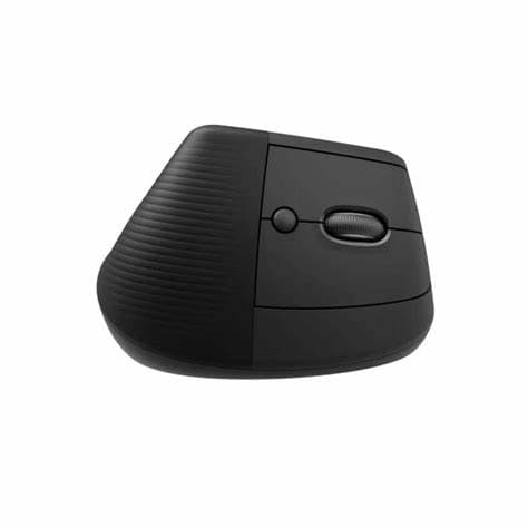 Logitech Lift Vertical Ergonomic Mouse for Business - Graphite / Black - 2.4GHz/BT