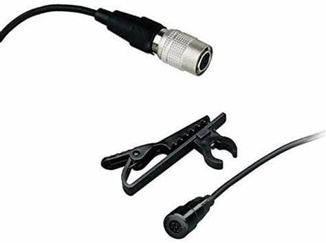 Audio Technica ATR35CW - Miniature Omnidirectional Condenser Lavalier Microphone with cW Connector