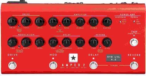 Blackstar DEPT10-AMPED2 Guitar Amplifier Pedal