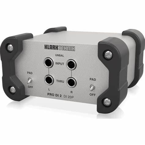 Klark Teknik DI-20P Passive Stereo DI Box
