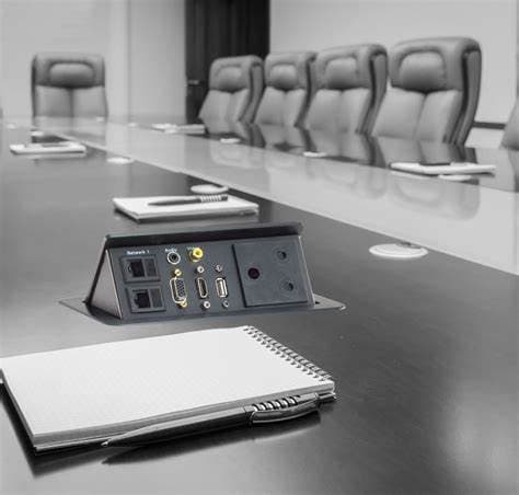 MULTI SUNKEN USB DESKTOP SOCKET BOX WITH SA POWER
