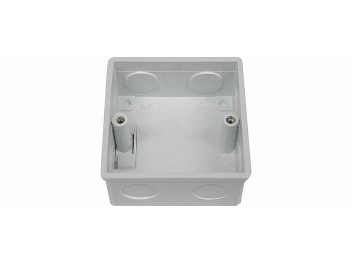 Alfatron XI-BOX - 3 x 3 Plastic Wall Box for AV Cables and Connectors