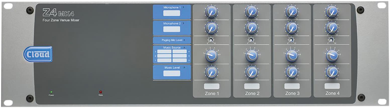 Cloud Z4MK4 - 4 Zone Mixer