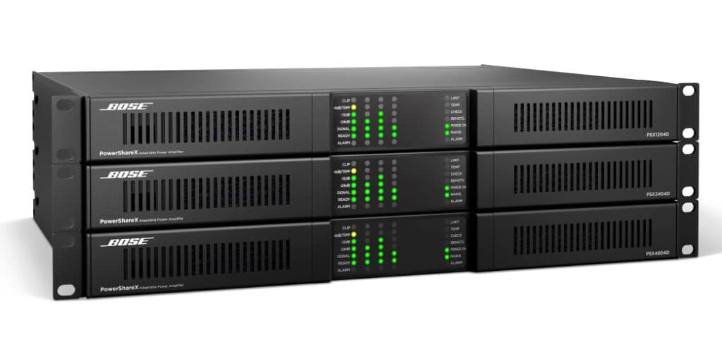 Bose Professional PSX4804D - PowerShareX Power Amplifier with Built-in DSP and Dante