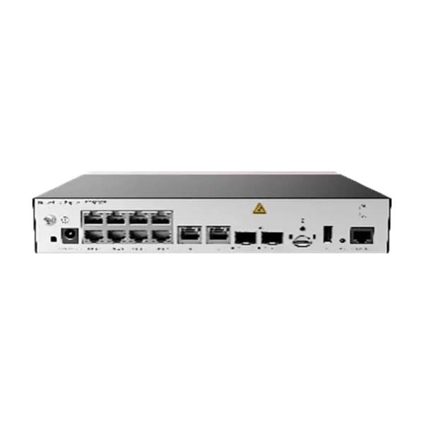 Huawei - USG6000E-S03-AC, 10 x GE RJ45+2 x 10GE SFP+,1 x Adapter,Include SSL VPN 100 Users