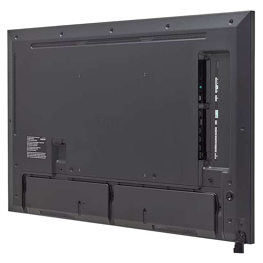 LG - 86" 4K UHD Signage Display, ADS Panel, Brightness: 500nit, 24-hour duty cycle, (30,000-hours lifespan), Portrait and Landscape, Haze 1%, Internal Memory 8GB, webOS 6.1