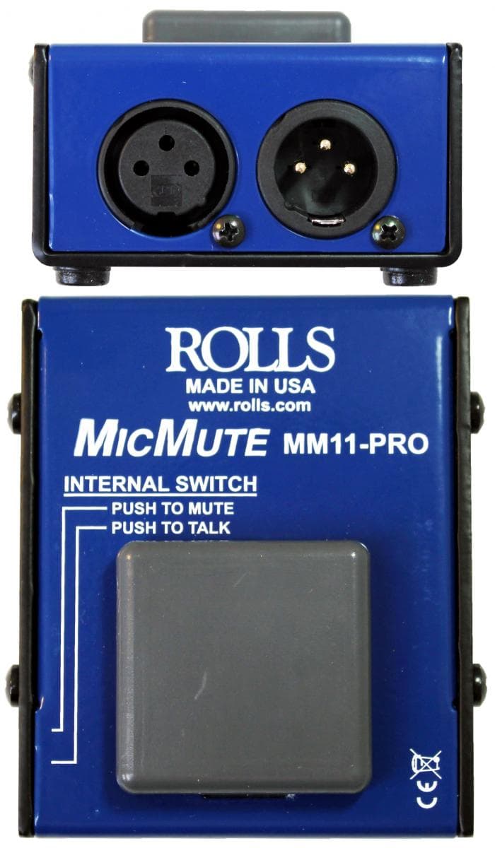 Rolls MM11PRO - Push to talk/push to mute switch