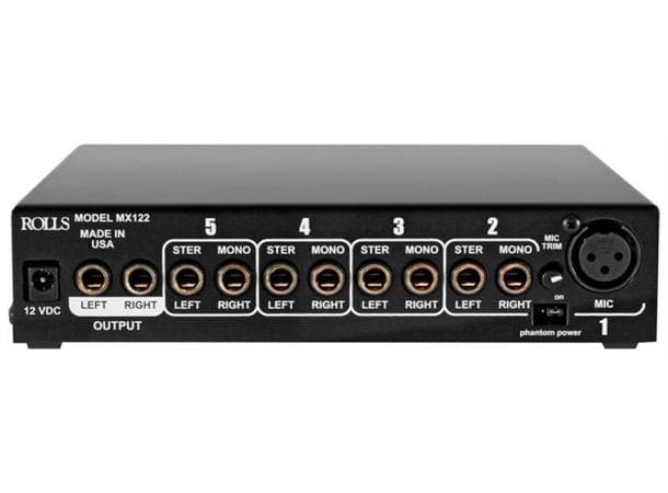 Rolls MX122 - Mini Mixer