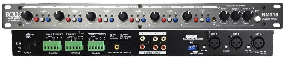 Rolls RM316 - Zone mixer