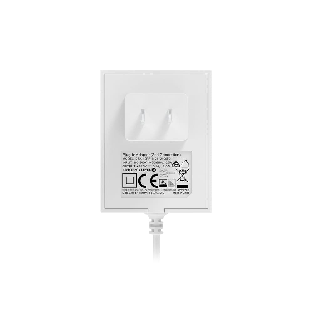 Ring - Video Doorbell Power Adapter (White)
