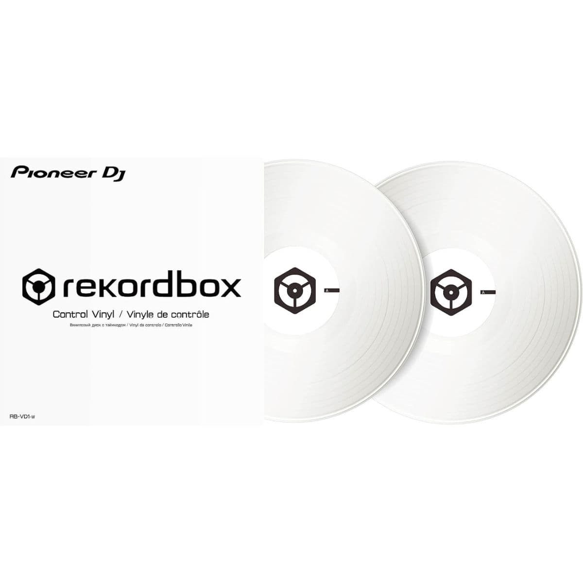 Pioneer DJ - RB-VD1-W Control Vinyl for rekordbox DVS (White)