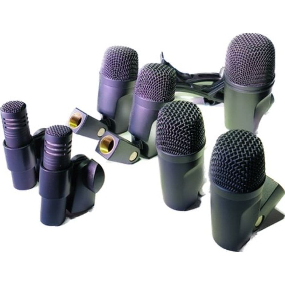 PowerWorks - PDMK-7 Set of 7 Drum Microphones