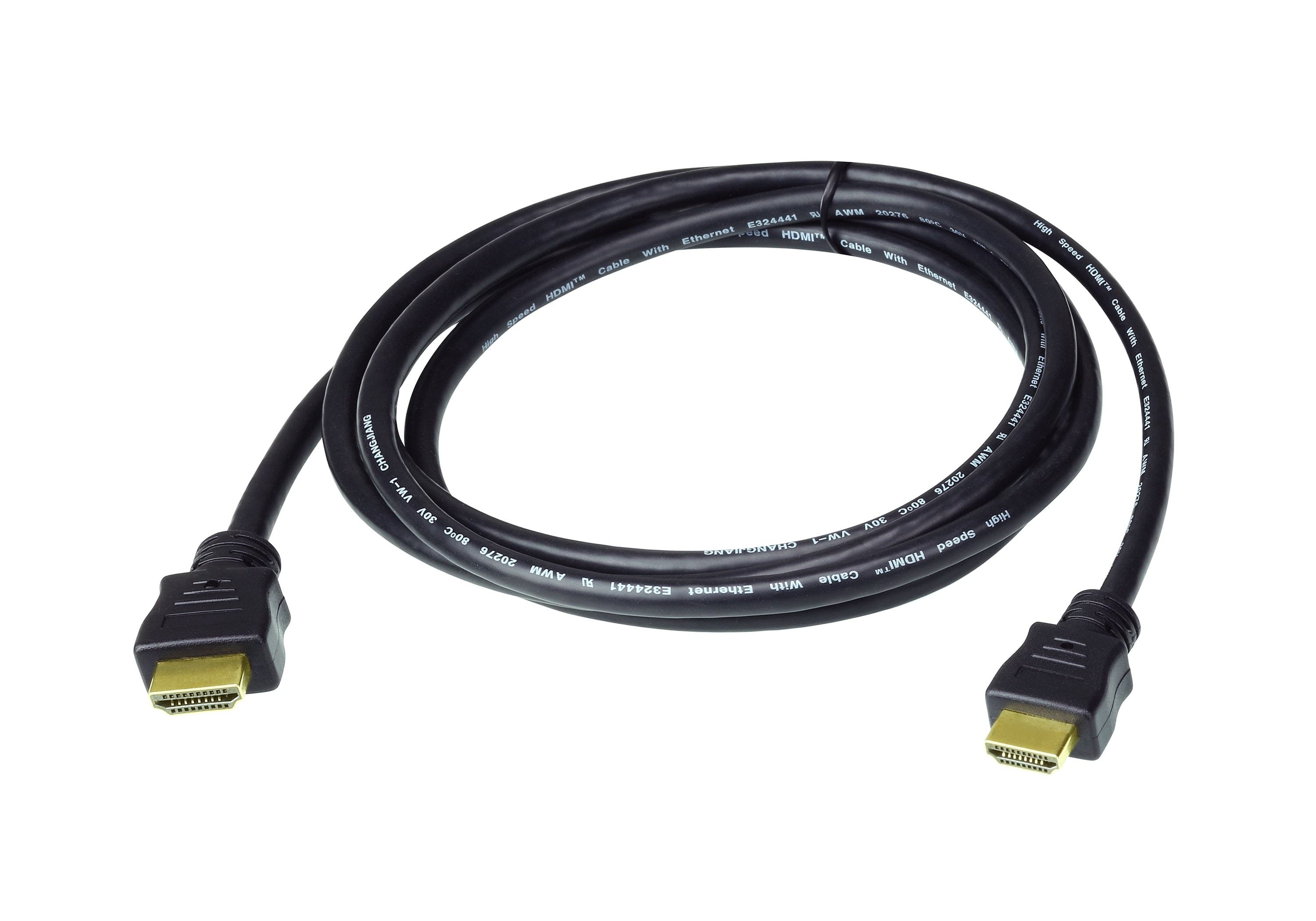 Aten - 2L-7D02H-1 High Speed HDMI 2.0 Cable with Ethernet 2m
