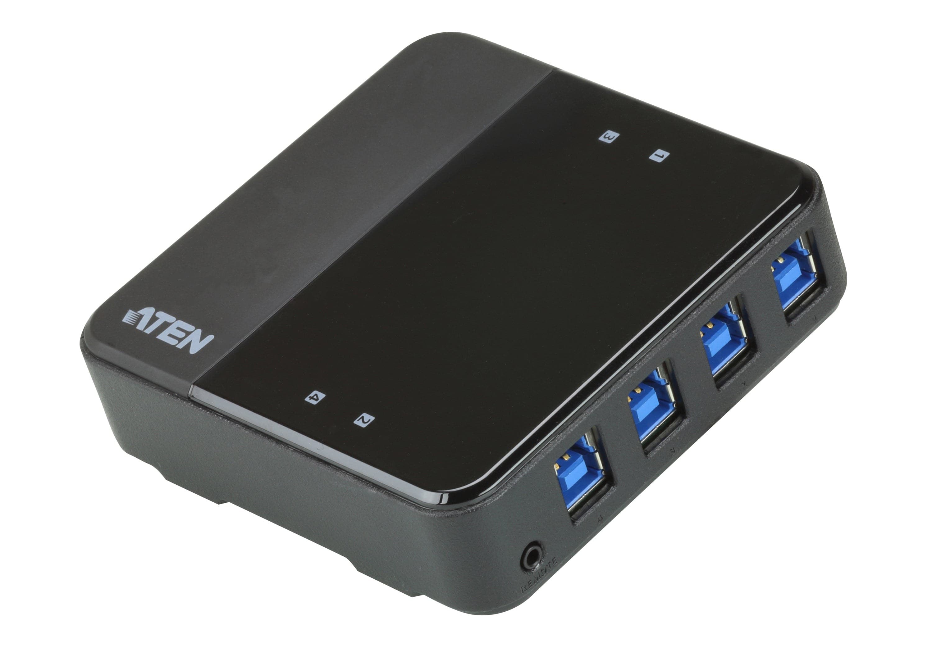 Aten - US434 4-Port USB 3.2 Gen1 Peripheral Sharing Switch