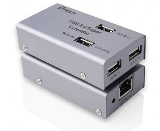 Dtech - DT-7014A USB 2.0 Extender over Cat5e/6 50m