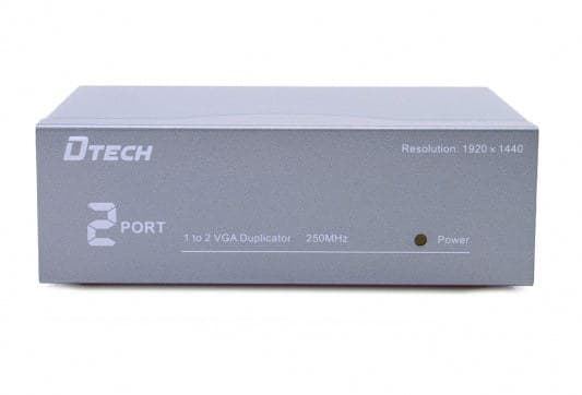 Dtech - DT-7252 VGA Splitter 1x2 250MHz