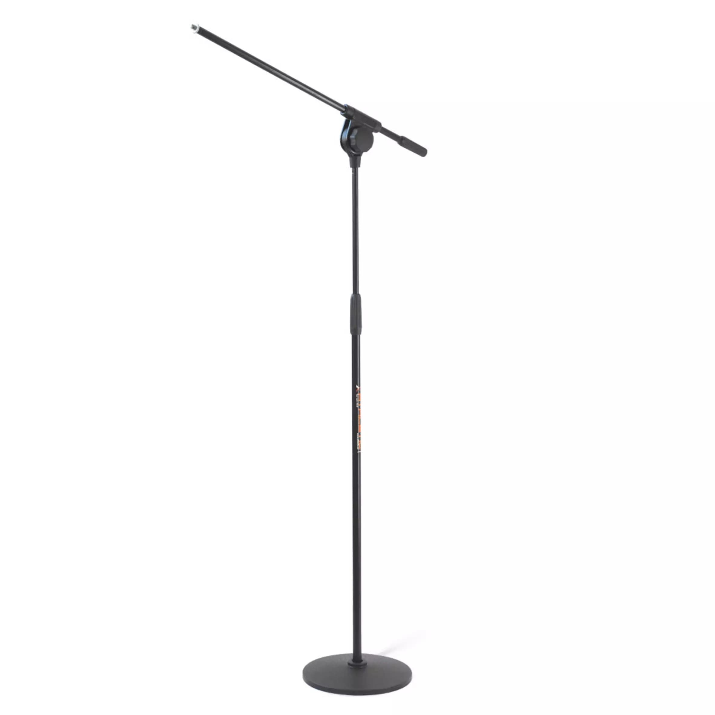 Athletic - MIC FLOOR STAND W/BOOM STEEL & ALUM