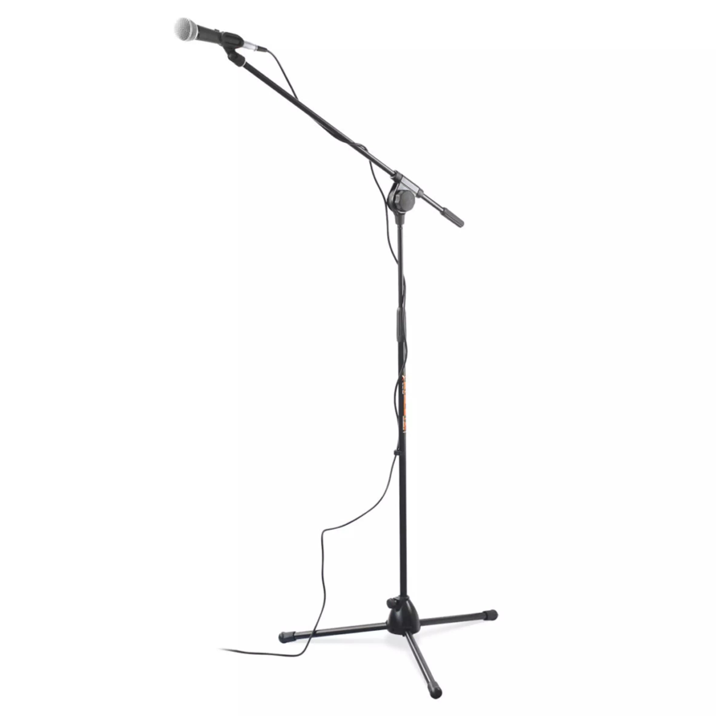 Athletic - MIC FLOOR STAND W/BOOM TOP LINE STEEL & ALUM