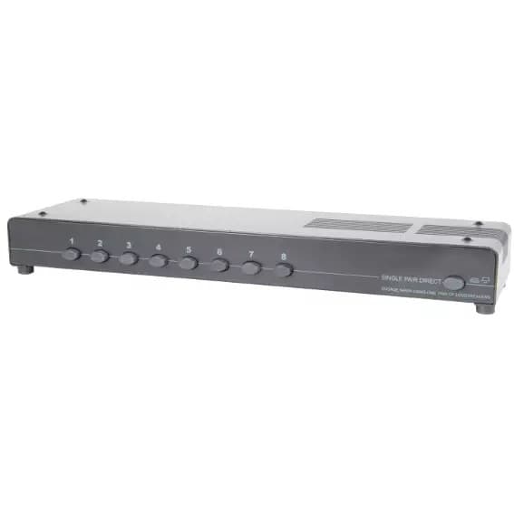 AV:link - AVLINK AD-SPK18 SPEAKER SELECTOR SWITCH 1IN 8OUT