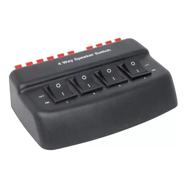 AV:link - AVLINK AD-SPK42 SPEAKER SELECTOR SWITCH 1IN 4OUT