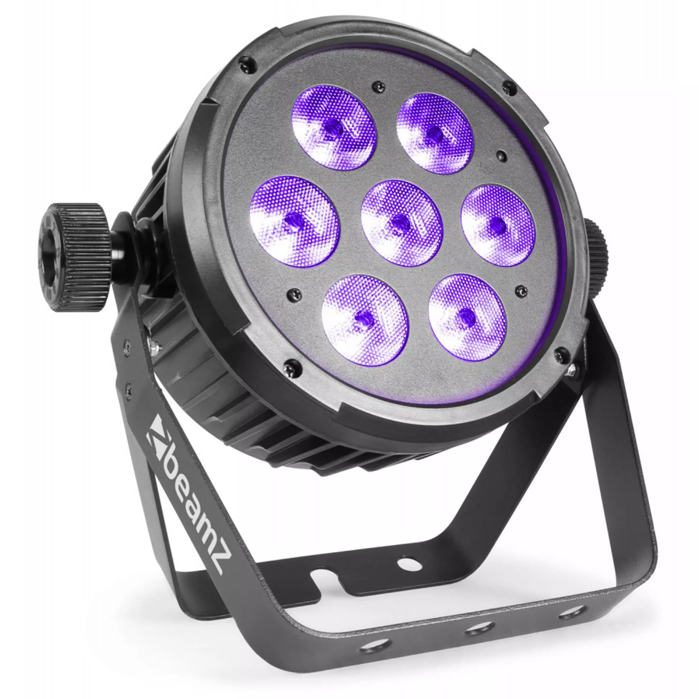 BeamZ BT280 LED FLAT PAR IP20 7x 10W RGBAWUV